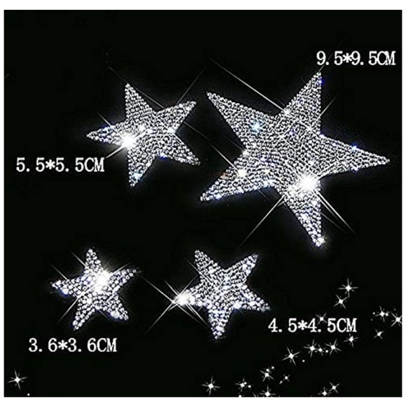 Accessories - Stars Rhinestone Crystal Stickers